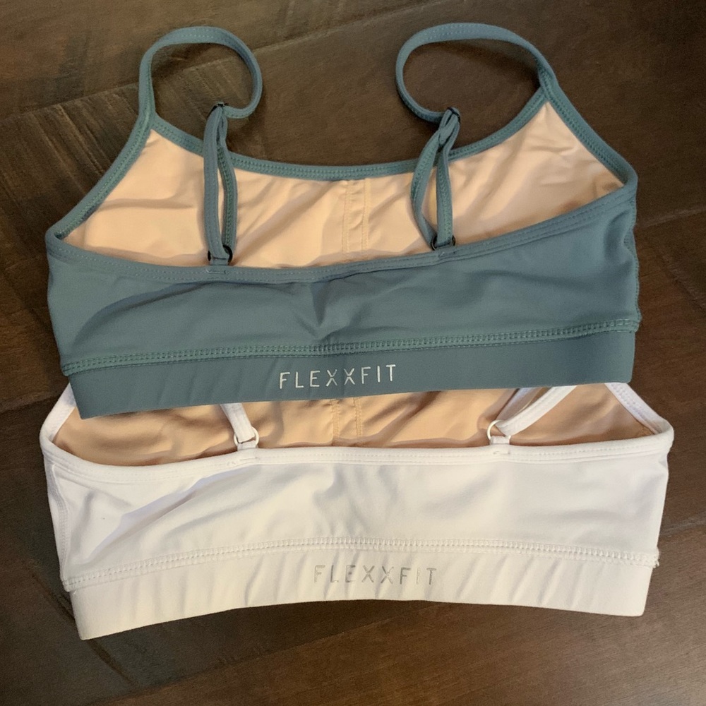 (2)Flexxfit sports bras size S